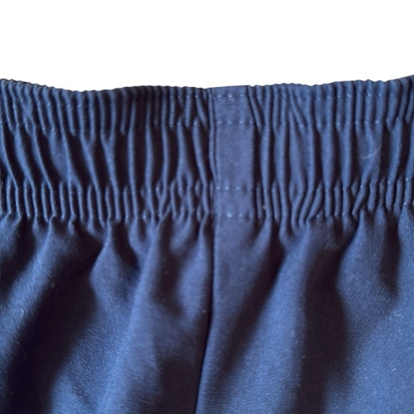 VTG Y2K Nike Running Shorts Norts Black/White Athletic Pockets Drawstring Medium - Picture 7 of 12